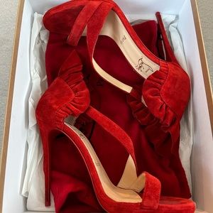 Christian Louboutin Colankle 120 Veau Velours 38.5